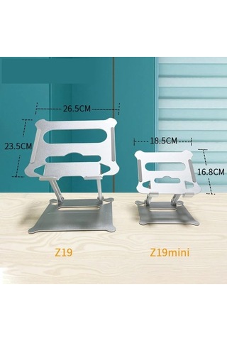 Ayarlanabilir Alüminyum Alaşım Defter Soğutma Standı Yukarı Ve Aşağı Destekler Katlama Soğutma Dizüstü Bilgisayar Normal