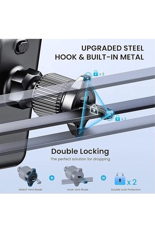 Yingfu 360 Derece Dönen Araba Telefon Tutucu, Hava Üssü Montaj, Gps Uygun Diğer