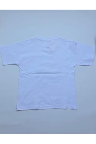 Bilge Trend Manifest , Zoktay , Kız Çocuk , Pamuklu Penye , Beyaz Yazlık T-shirt