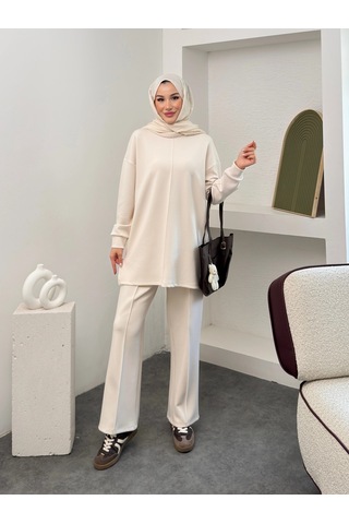 Mihran Butik Premium Model Modal Kumaş Kadın Alt Üst Takım Taş