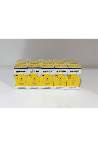 Narva Halogen 12 Volt H7 Ampul 55W 10'Lu Paket 48328