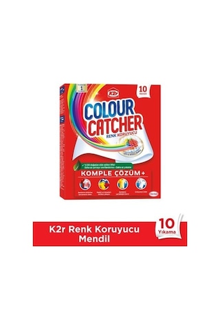 10'lu X 3 Renk Koruyucu Mendil İle Çamaşır Koruma