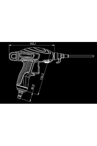 Frs Plastik Hava Tabancası Kısa 593
