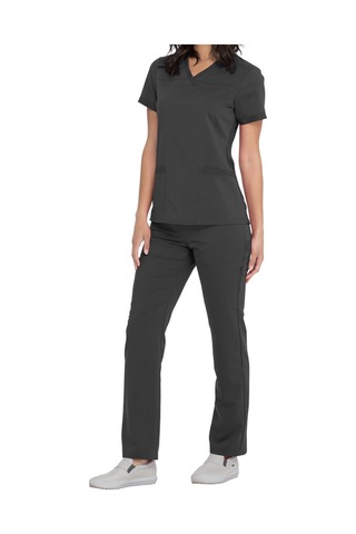 Dickies Balance Medikal Giyim Doktor Scrubs Cerrahi Takım Likralı Hastane Üniforması 001
