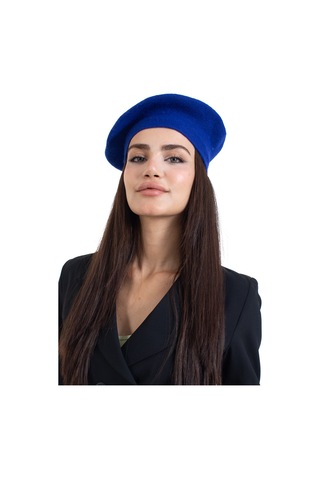 Ladycolor Fransız Keçe Bere Ressam Lacivert