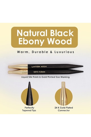 Lantern Moon Interchangeable Needle Set 5"-legacy Sizes 3/3.25mm To 8/5mm -lm350302