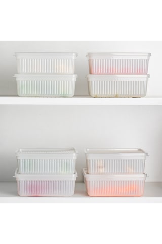 Porsima 1196 12 Li No-frost Çok Amaçlı Yiyecek Saklama Kabı