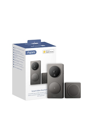 Aqara Görüntülü Kapı Zili G4 Zil Dahil , 1080p Fhd Homekit Güvenli Görüntülü Kapı Zili Kamerası, Yerel Yüz Tanıma Ve Otomasyonlar, Kablosuz Veya Kablolu, S...-122702