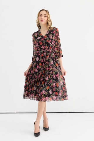 Selen Kadın Elbise 25ysl7639 Siyah