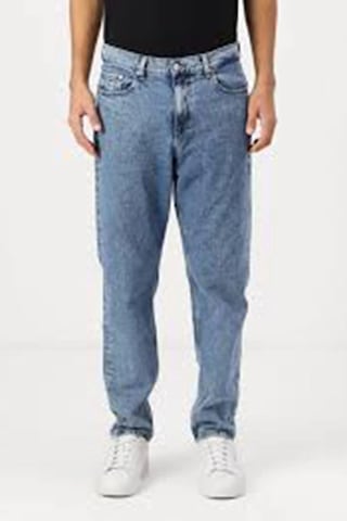 Tommy Hilfiger Isaac Rlxd Tprd Aı41-8730 Denim Orta Açık Mavi