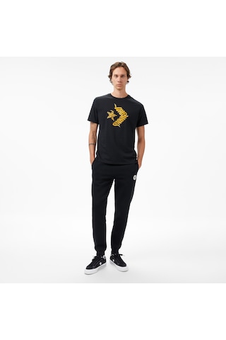 Converse Baskılı Erkek Siyah T-shirtcvm5t180