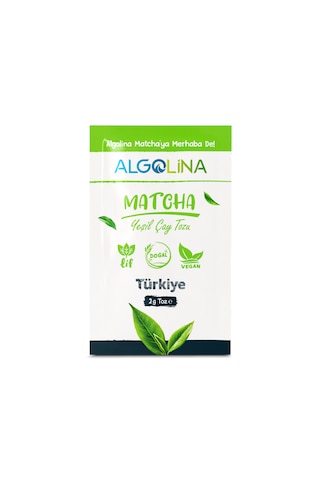 Algolina Matcha Çayı 30'lu Saşe 3 x 60 G