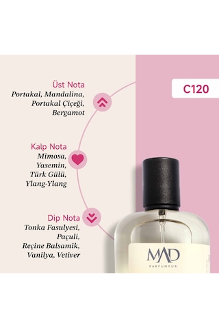 Mad C120 Selective Kadın Parfüm EDP 50 ML