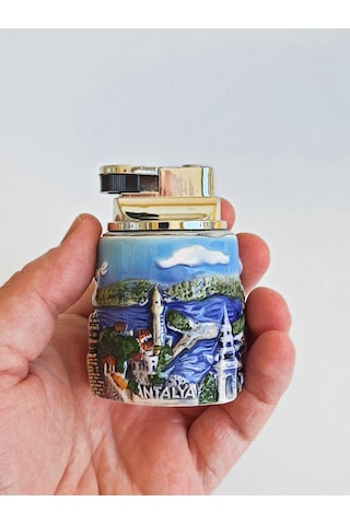 Antalya Temalı Masaüstü Dekoratif Çakmak
