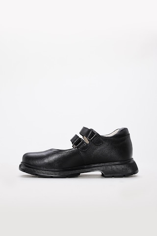 Fast Step Hakiki Deri Unisex Çocuk Casual Ayakkabı 006xca5001 Siyah