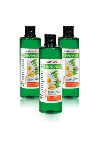 Botanics Herbal Mıx Şampuan-500 Ml 3 Adet Botanics Herbal Mıx Şampuan-500 Ml 3 Adet