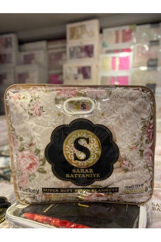 Sarar Battaniye Sarar Çift Kişilik Battaniye 4 Kg Pudra