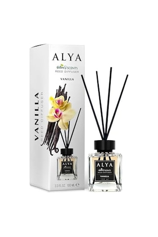 Alya Nature's Scents Vanilla Bambu Çubuklu Oda Kokusu - Vanilya Kokusu Abundance Prosperity