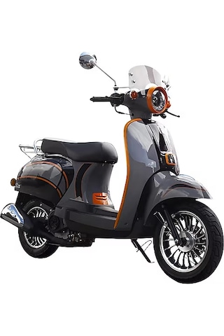 Falcon Turtle 50 Motosiklet Siyah Kırmızı