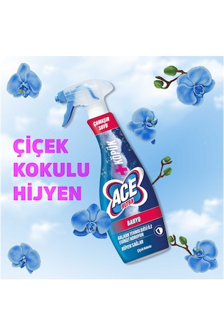 ACE Ultra Çamaşır Suyu Köpük Banyo Çiçek Kokulu 700 ML