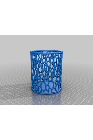 Byr Voronoi Kalemlik Plastik Aparattır 3d