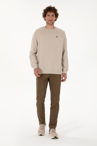 U.s. Polo Assn. Erkek Haki Pantolon Kanvas-chino 50316831-vr027 Haki