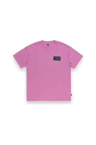 Quiksilver Eqyzt07653 Spin Cycle Ss Pembe Erkek T-shirt Pembe