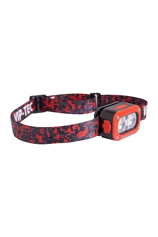 Vıp-tec Vt891208 Kafa Feneri Şarjlı Sensörlü 300 Lümen Type-c Led Headlamp Gri