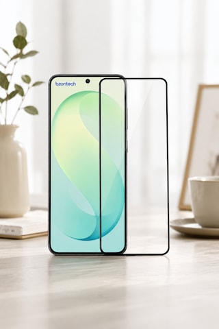 Samsung Galaxy S26 Fe Uyumlu Anti Statik Ekran Koruyucu Toz Tutmayan Kırılmaz Cam