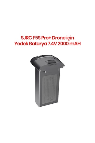 Sjrc F5s Pro+ 4k Drone İçin Yedek Batarya Pil 7.4v 2000mah