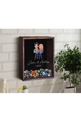 BK-VIP Sevgililer Günü Özel Bira KapağıBiriktirme Kutusu