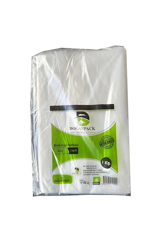 Doğanpack Şeffaf Naylon 5 Lik 30x52 Cm. Bakkaliye Poşeti Torbası - 5 Kg. - Ort. 425 Adet - 5 Paket