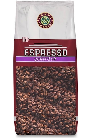 Kahve Dünyası Espresso Kavrulmuş Kahve Çekirdeği 1kg