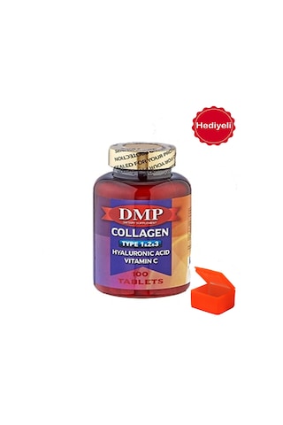 Dmp Collagen Tip 1-2-3 Hyaluronic Acid Vitamin C 100 Tablet