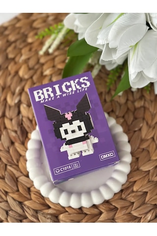 Bricks 3d Puzzle Yapı Blokları Seti - Mini Kuromi