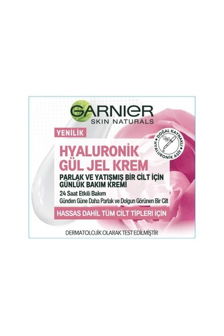 Garnier Hyaluronik Gül Jel Krem 65 ML