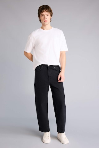 Defacto Tapered Wıde Leg Fıt Pantolon Siyah