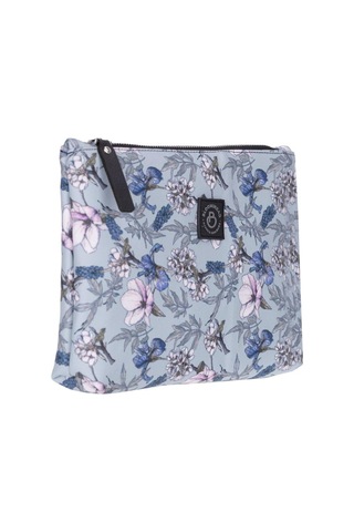 Cherry Blossom Clutch / El Çantası Portföy Turkuaz