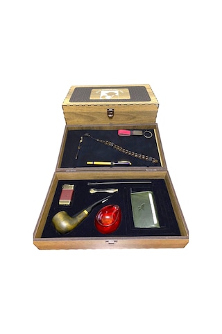 Pipsan Pipo Ahlat Ağacı Balsa Filitreli Çakmaklı Kartlık Anahtarlık Tesbih Set 605729-509255