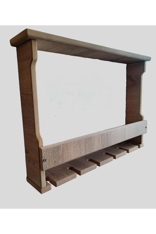 Rustik Ahşap Şaraplık İcki Bar Standı Mutfak Stand