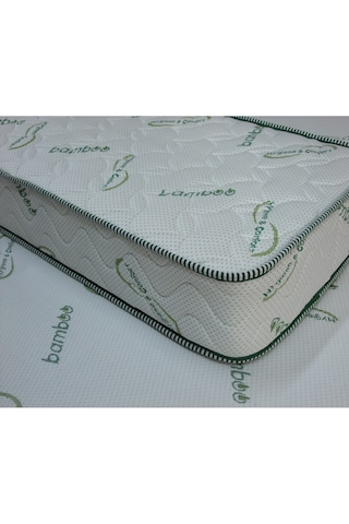 Opalin Bambu Yeşil Baby Ortopedik Yaylı Bebek Yatağı 70 x 180 CM