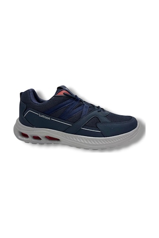 Luttoon 4157-26 Anorak Anatomik Erkek Sneaker Lacivert Buz Kırmızı