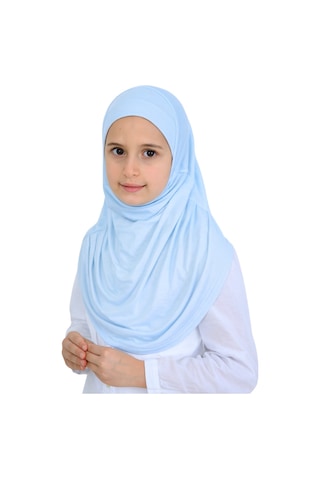 Modish Group Kız Çocuk Hazır Başörtüsü Pratik Penye Şal Tesettür Giyim Mavi Modish Group Kız Çocuk Hazır Başörtüsü Pratik Penye Şal Tesettür Giyim Mavi