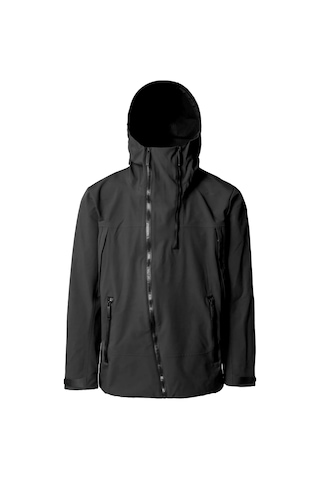 Isaora Asym Jacket Erkek Black Onyx Shell Jacket Isr7010-888 Siyah