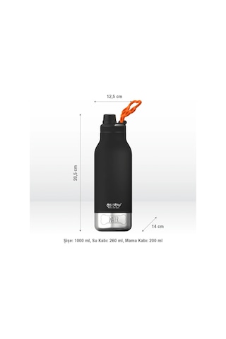 Asobu Barky Bottle - Pastel Pink Çok Renkli