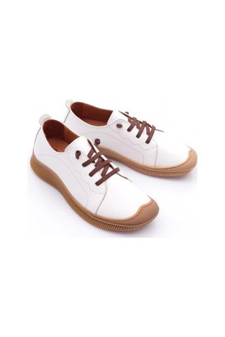 Dgn 25120 Kadin Comfort Ayakkabi Beyaz