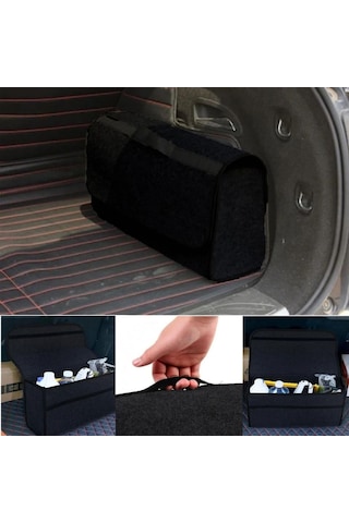 Automix Oto İçin Taşınabilir Bagaj Çantası Araç Araba Otomobil Bagaj Düzenleyici Organizer Çanta 044606 1 Adet
