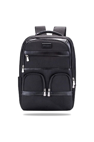 15mins Classone Bp-bs200 Business Vıp B2 -serisi 15.6 İnch Uyumlu Wtx Pro Su Geçirmez Kumaş Laptop Sırt Çantası -siyah 12 Gri