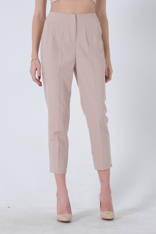 Taş Yüksek Bel Pantolon 03030062.50 Taş