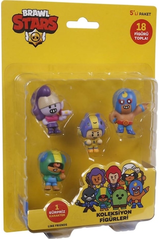 Brawl Stars 5'li Figür Seti Set 1